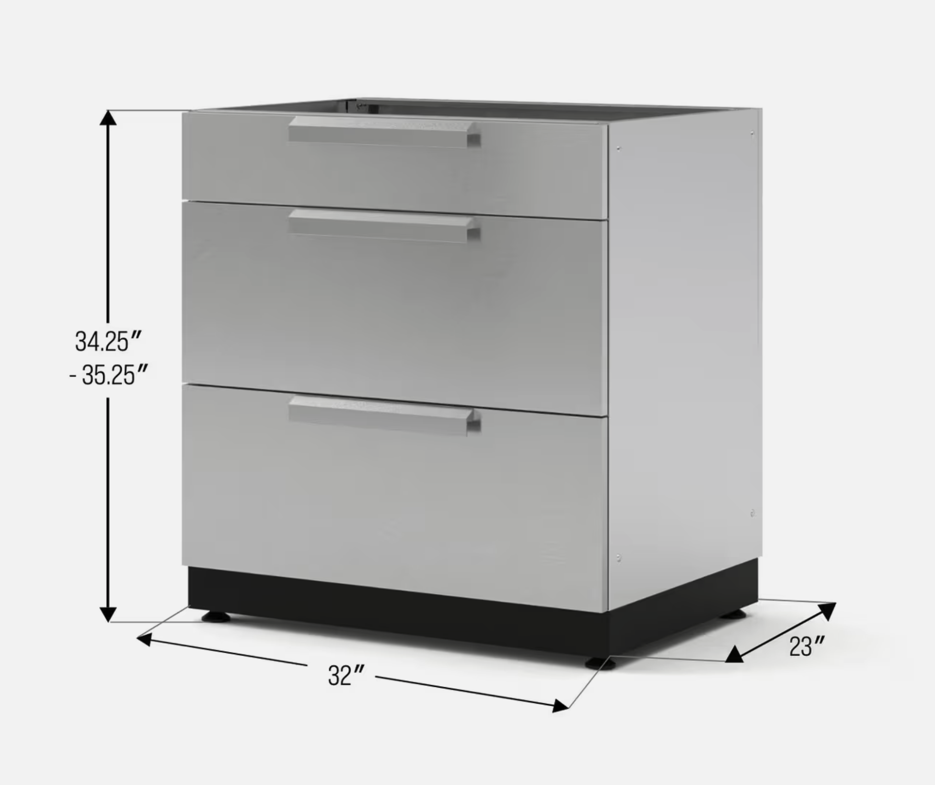 Newage Classic Series Modular 3-Drawer Cabinet image — photo 2
