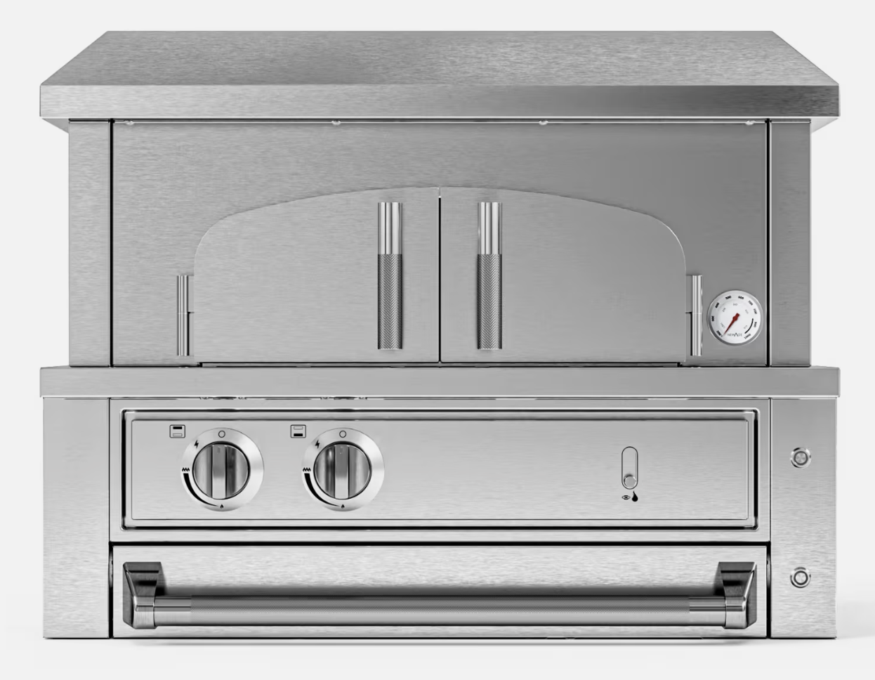 NewAge Outdoor Kitchen Platinum 33 in. Built-In Pizza Oven image — photo 2
