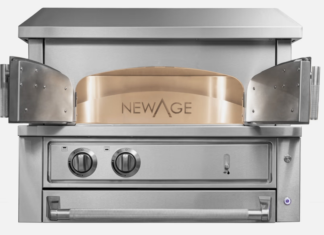 NewAge Outdoor Kitchen Platinum 33 in. Built-In Pizza Oven image — photo 3