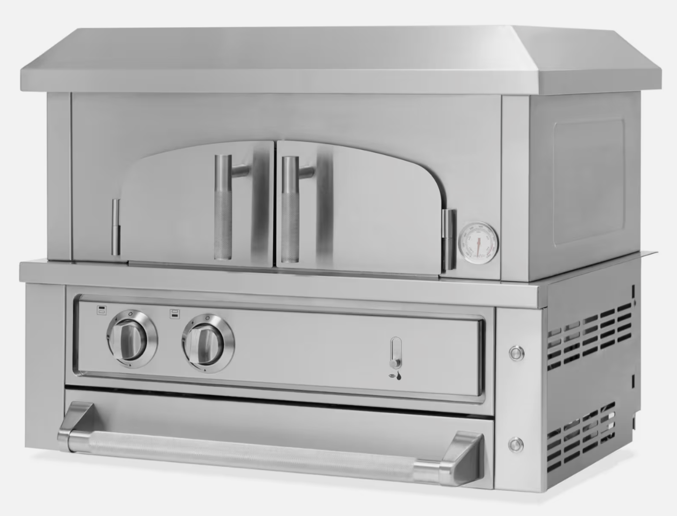 NewAge Outdoor Kitchen Platinum 33 in. Built-In Pizza Oven