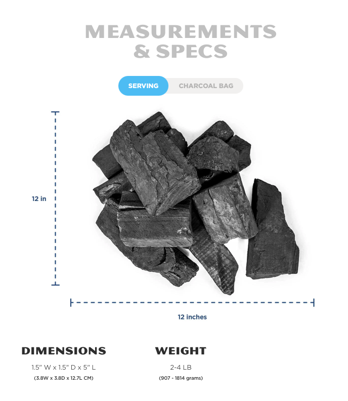 Nomad Premium Lump Hardwood Charcoal image — photo 2