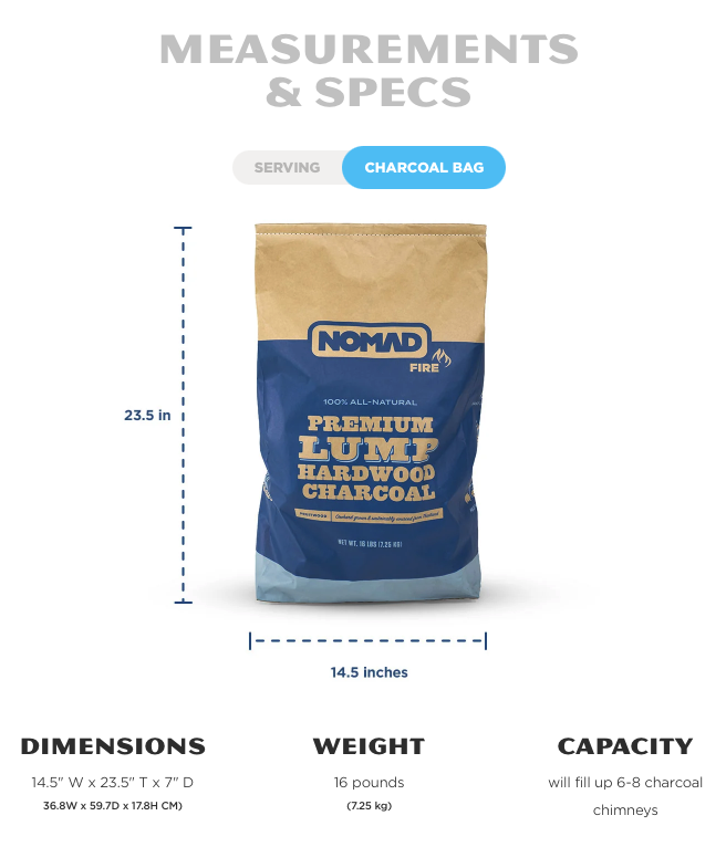 Nomad Premium Lump Hardwood Charcoal image — photo 3
