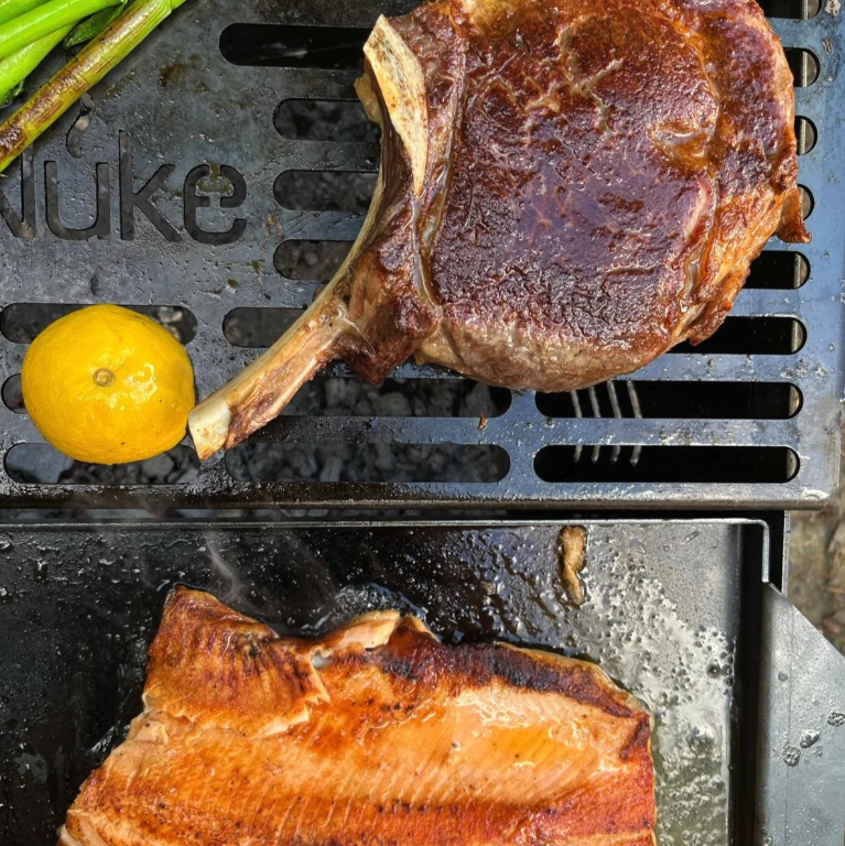 Nuke BBQ Huapi 70 Collapsible Fire Pit Grill image — photo 2