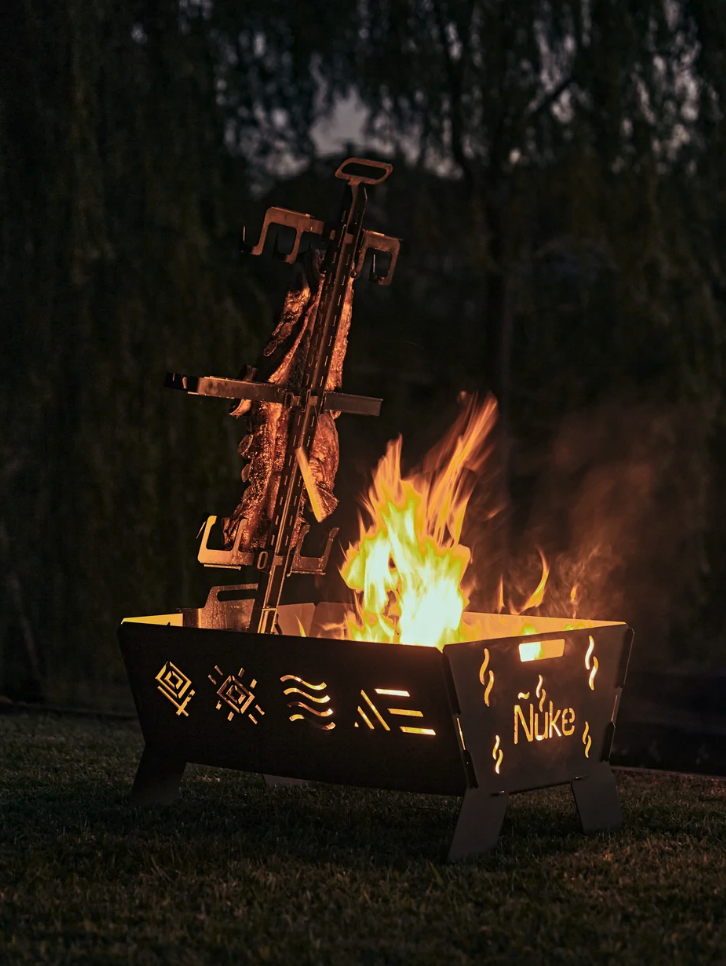 Nuke BBQ Huapi 70 Collapsible Fire Pit Grill image — photo 4