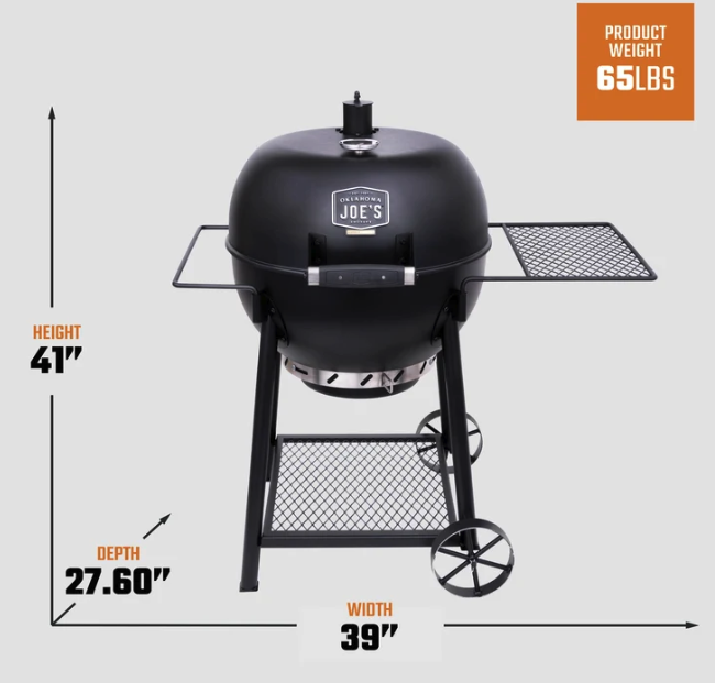 Oklahoma Joe's Blackjack Kettle Charcoal Grill image — photo 5