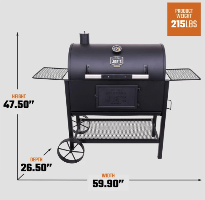 Oklahoma Joe's Judge Charcoal Grill image — photo 5