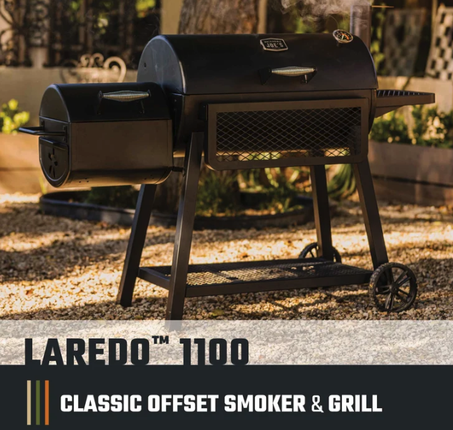 Oklahoma Joe's Laredo Series 1100 Offset Smoker image — photo 2