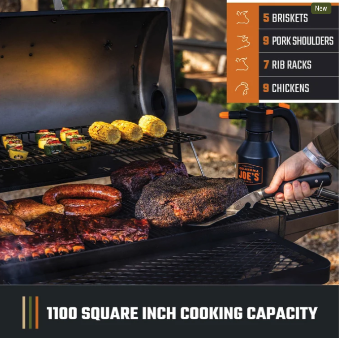 Oklahoma Joe's Laredo Series 1100 Offset Smoker image — photo 5