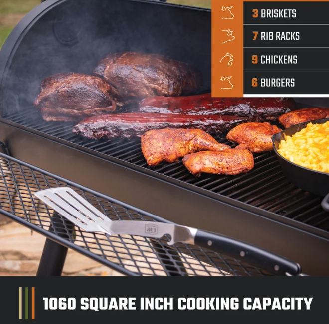 Oklahoma Joe's Longhorn Classic Offset Smoker & Grill image — photo 3