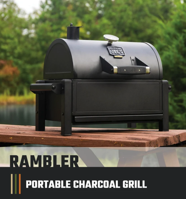 Oklahoma Joe's Rambler Portable Tabletop Charcoal Grill image — photo 2