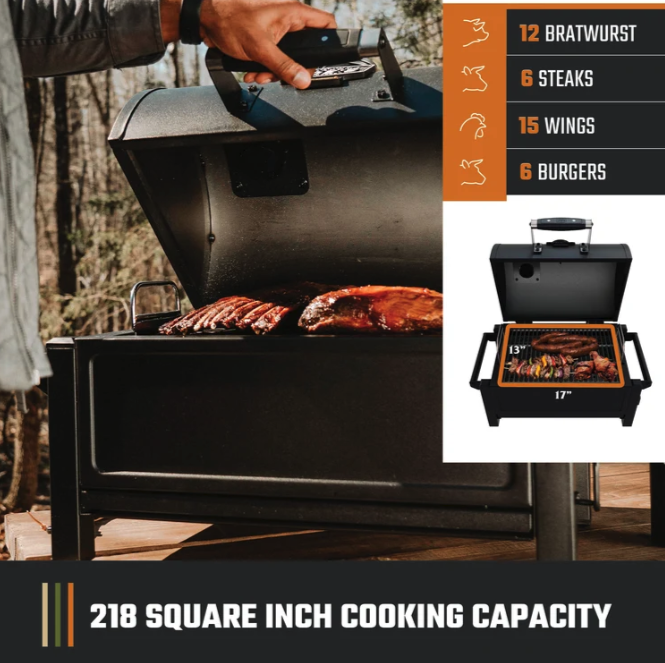 Oklahoma Joe's Rambler Portable Tabletop Charcoal Grill image — photo 4