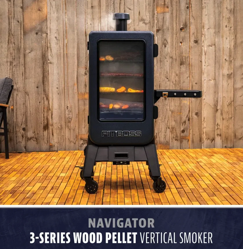 Pit Boss Navigator 3-Series Vertical Pellet Smoker image — photo 4