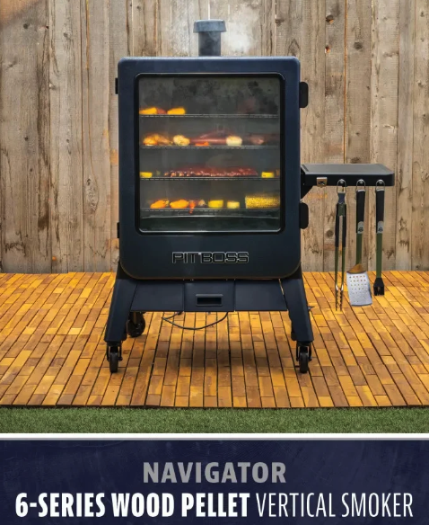 Pit Boss Navigator 6-Series Vertical Pellet Smoker image — photo 2