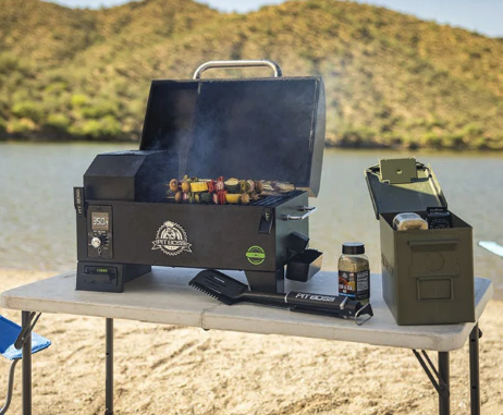 Pit Boss Portable Battery Powered Wood Pellet Grill image — photo 5