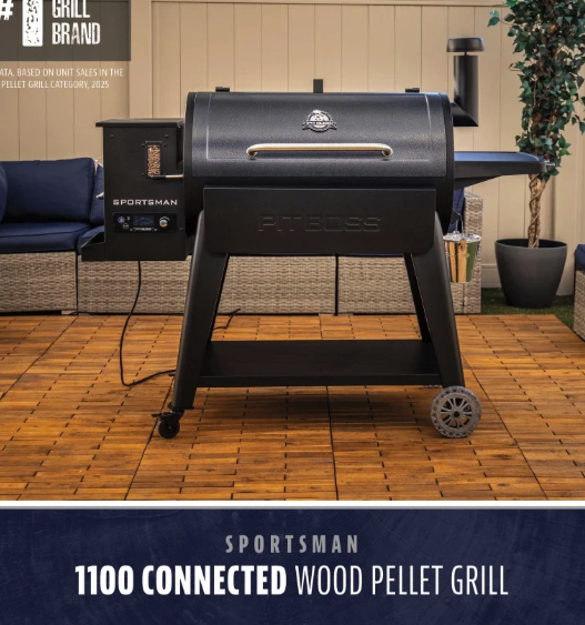 Pit Boss Sportsman Series 1100 Wood Pellet Grill image — photo 2