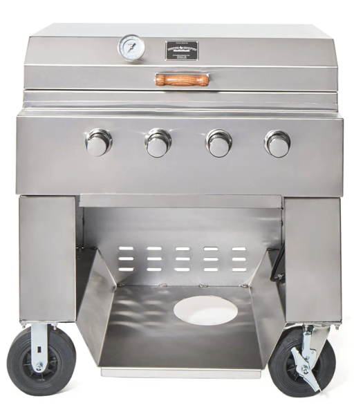 Pitts & Spitts Gas Grill Griddle Combo