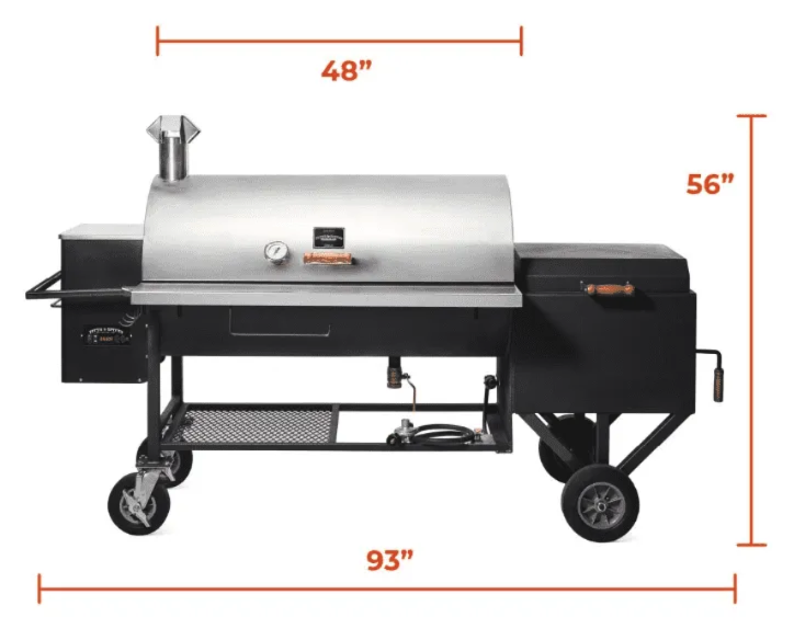 Pitts & Spitts Offset Hybrid Smoker image — photo 3