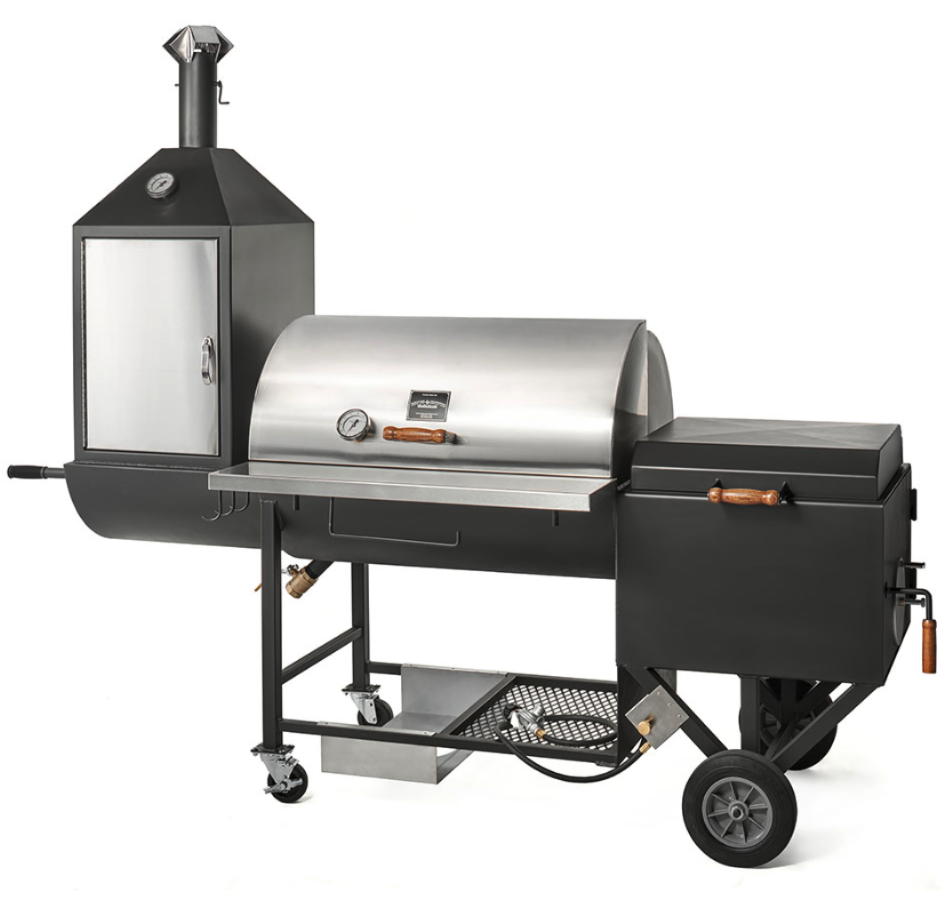 Pitts & Spitts Ultimate Upright Smoker Pit Grill