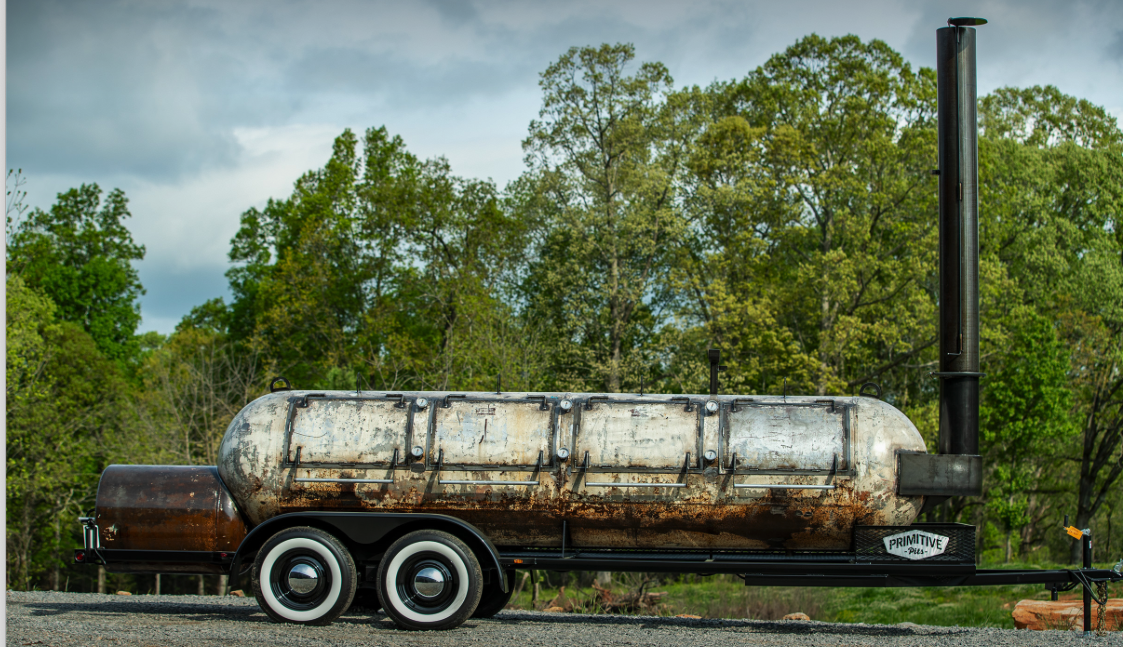 Primitive Pits 1000 Gallon Offset Smoker image — photo 2