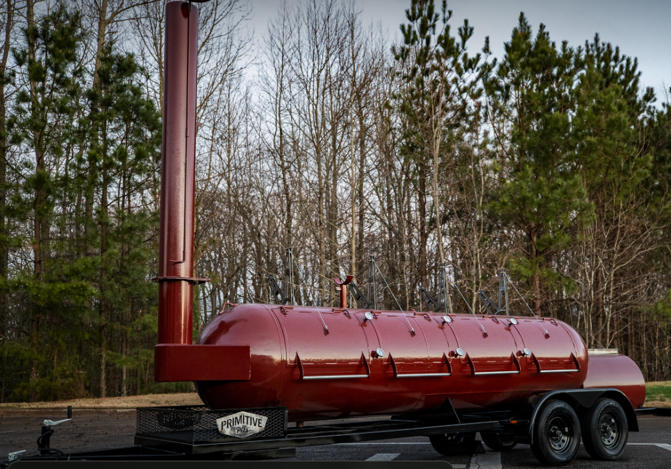Primitive Pits 1000 Gallon Offset Smoker image — photo 3