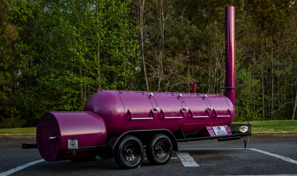 Primitive Pits 1000 Gallon Offset Smoker image — photo 4