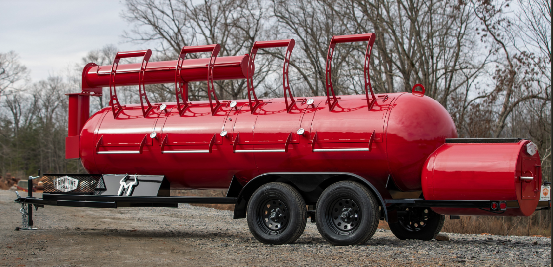 Primitive Pits 1000 Gallon Offset Smoker image — photo 5