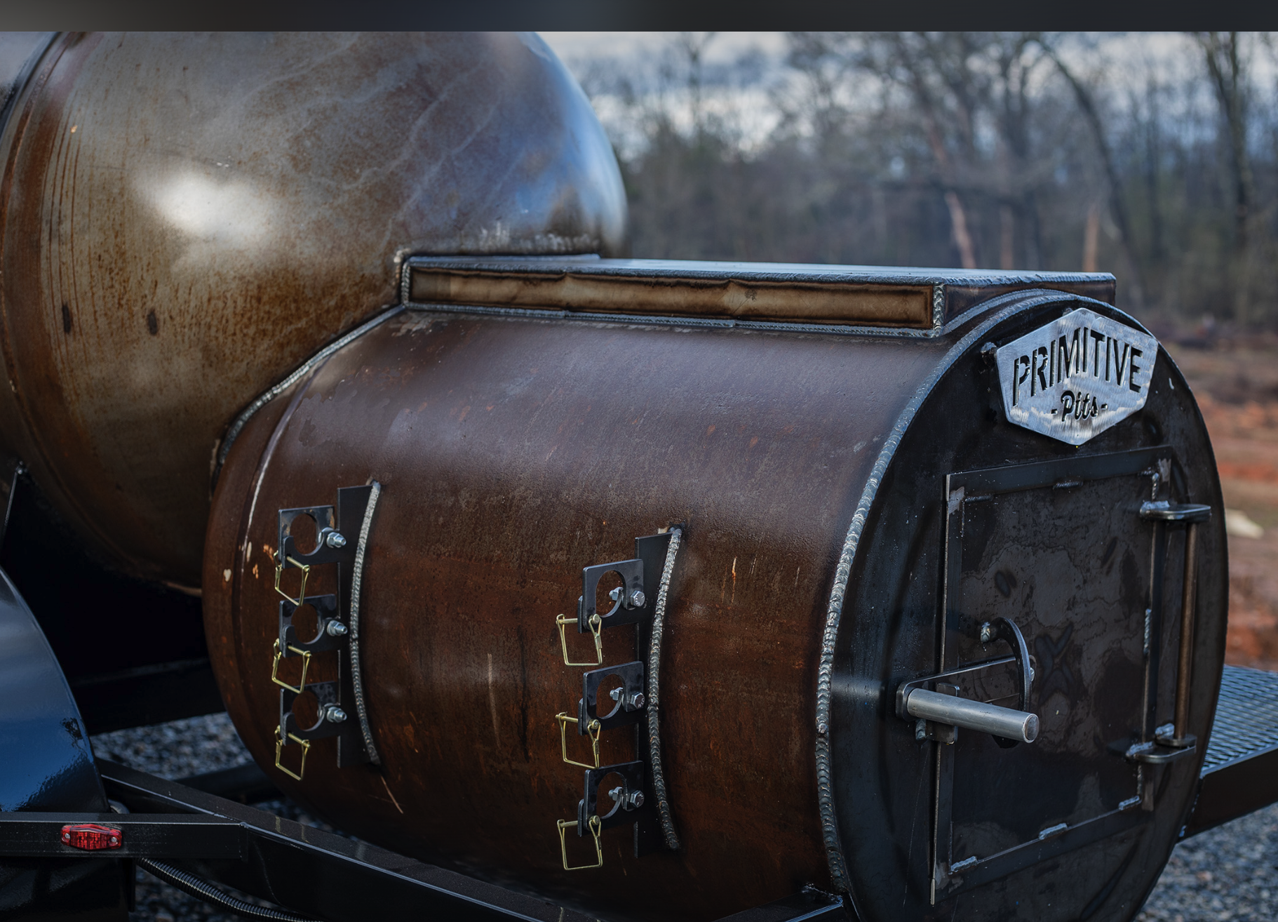 Primitive Pits 250 Gallon Offset Smoker image — photo 3