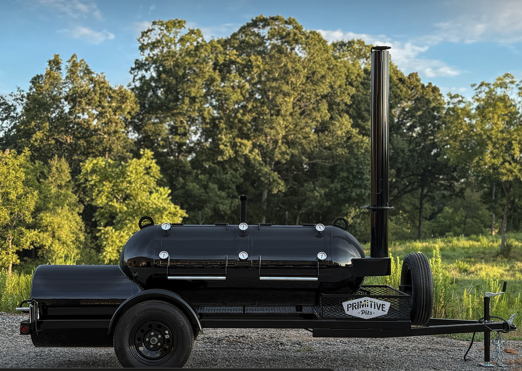 Primitive Pits 250 Gallon Offset Smoker image — photo 4