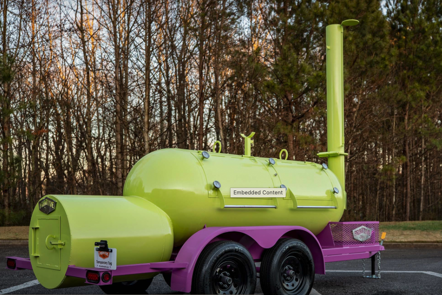 Primitive Pits 500 Gallon Offset Smoker image — photo 2