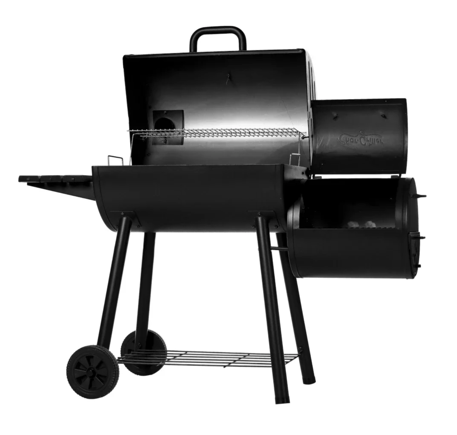 CHAR-GRILLER SMOKIN' PRO™ BARREL GRILL AND OFFSET SMOKER image — photo 2