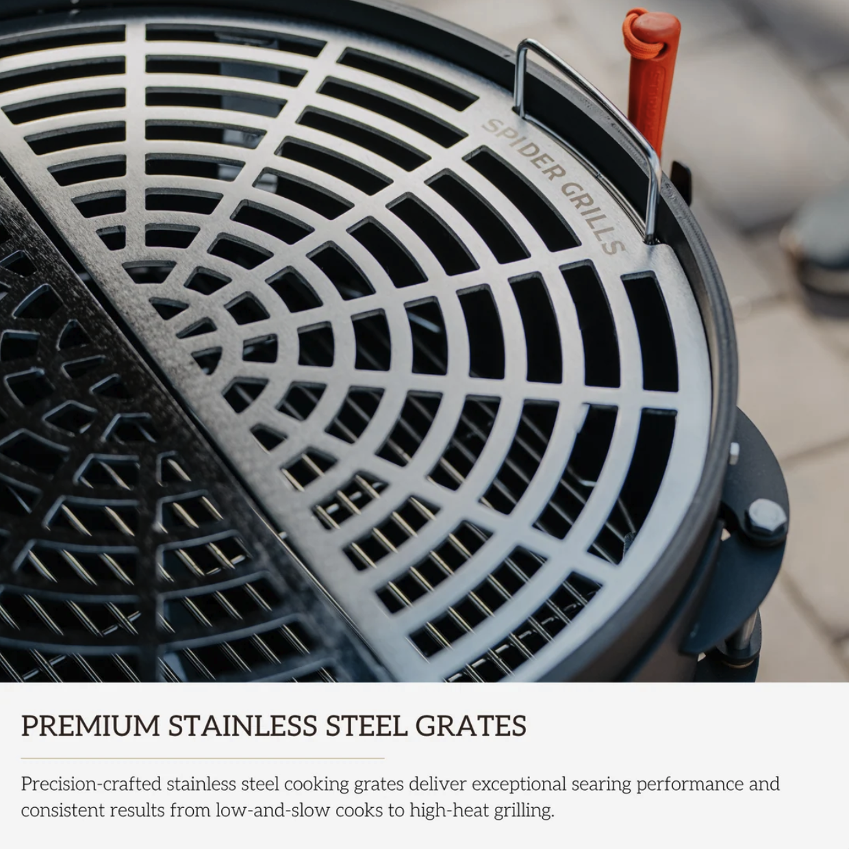 Spider Grills The Huntsman Charcoal Kettle Grill image — photo 5