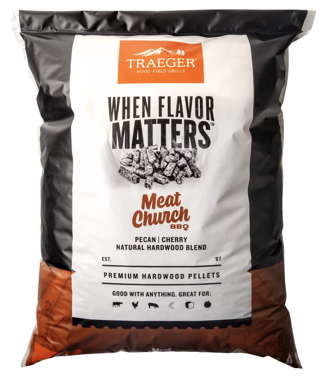 Traeger Meat Church Pecan & Cherry Wood Pellets