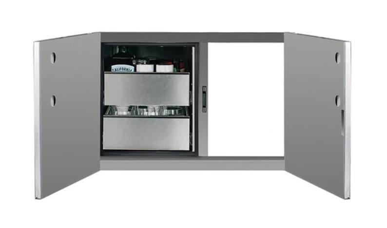 TrueFlame 36" 2-Drawer Dry Storage Pantry & Access Door Combo image — photo 2