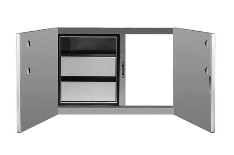 TrueFlame 36" 2-Drawer Dry Storage Pantry & Access Door Combo by TrueFlame image