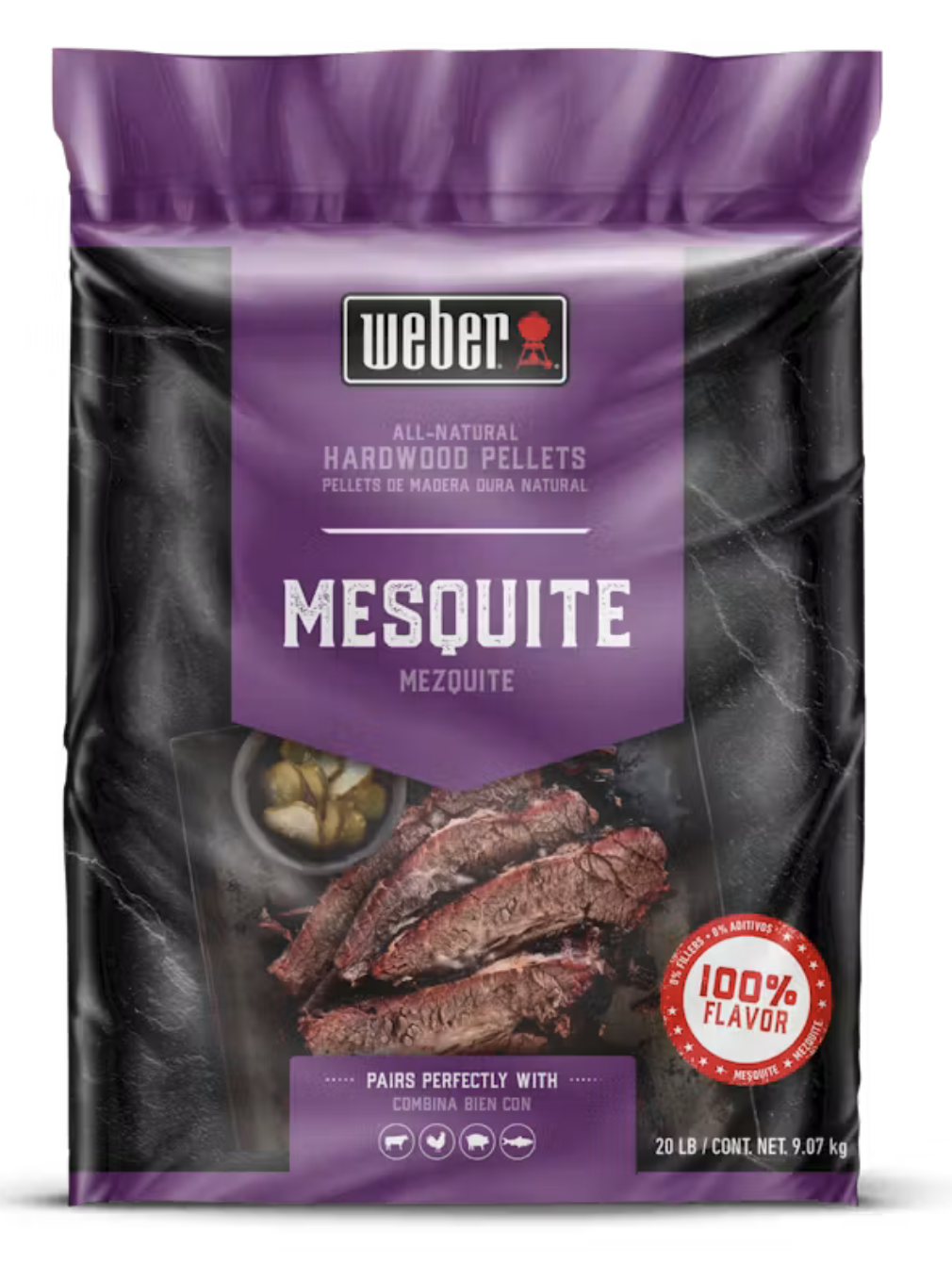 Weber Mesquite Hardwood Pellets
