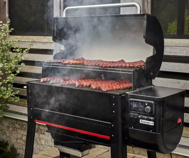 Weber SEARWOOD XL 600 PELLET GRILL image — photo 3