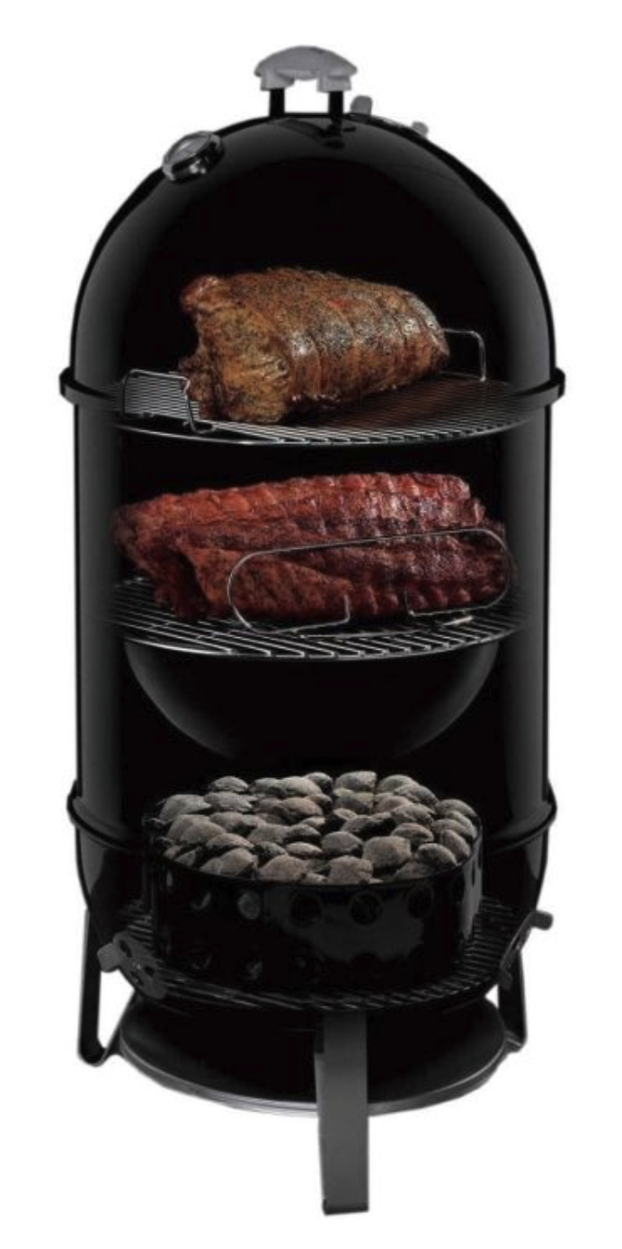 Weber Smokey Mountain Cooker 18-inch Charcoal Smoker image — photo 2