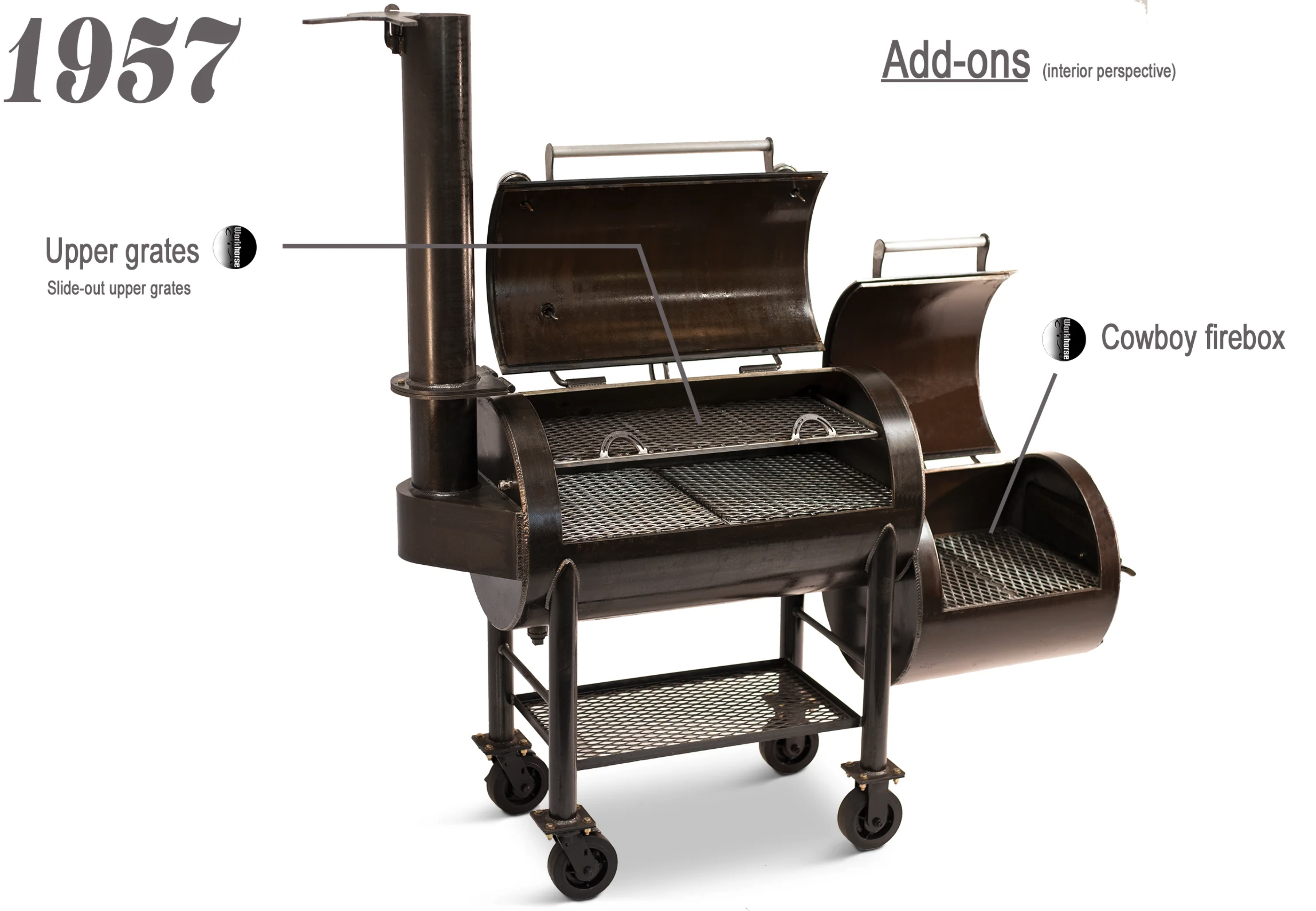 Workhorse Pits 1957 Offset Smoker image — photo 4