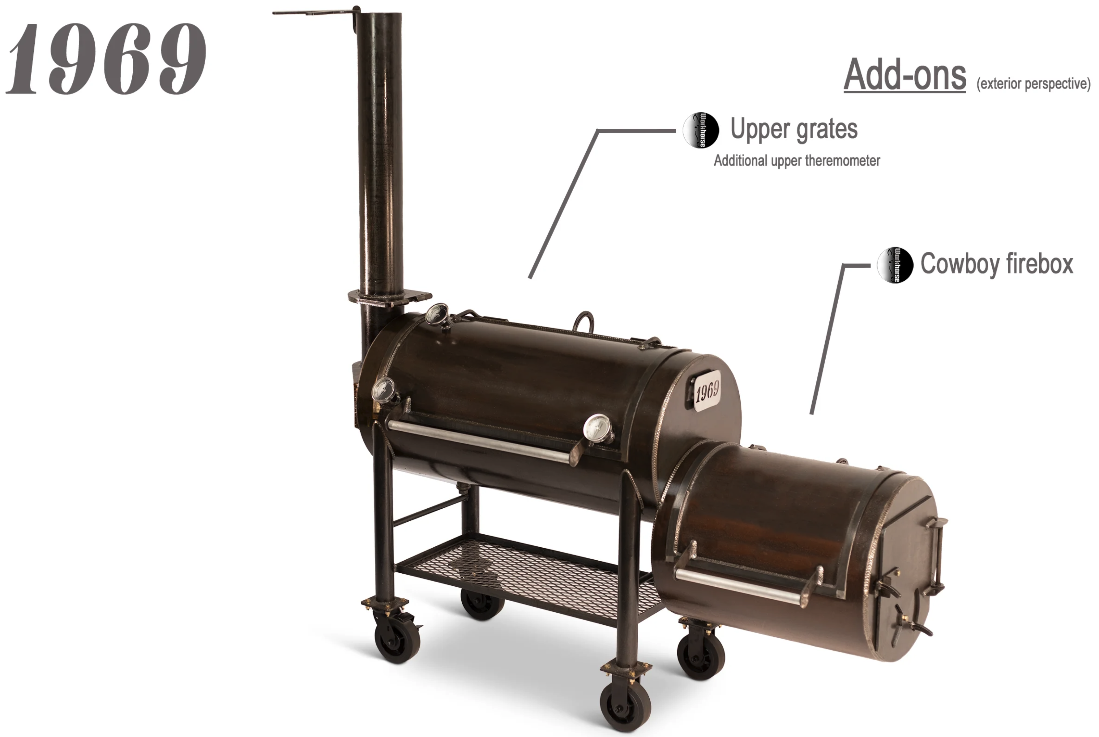 Workhorse Pits 1969 Offset Smoker image — photo 4