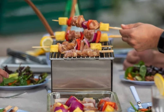Yak Charcoal Portable Tailgating Grill  image — photo 3