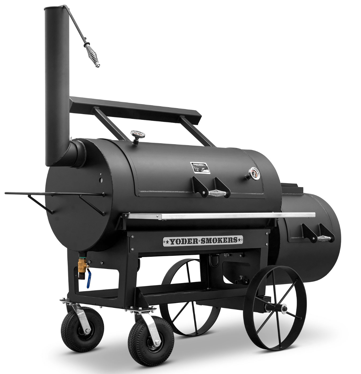 Yoder Loaded Kingman Offset Smoker image