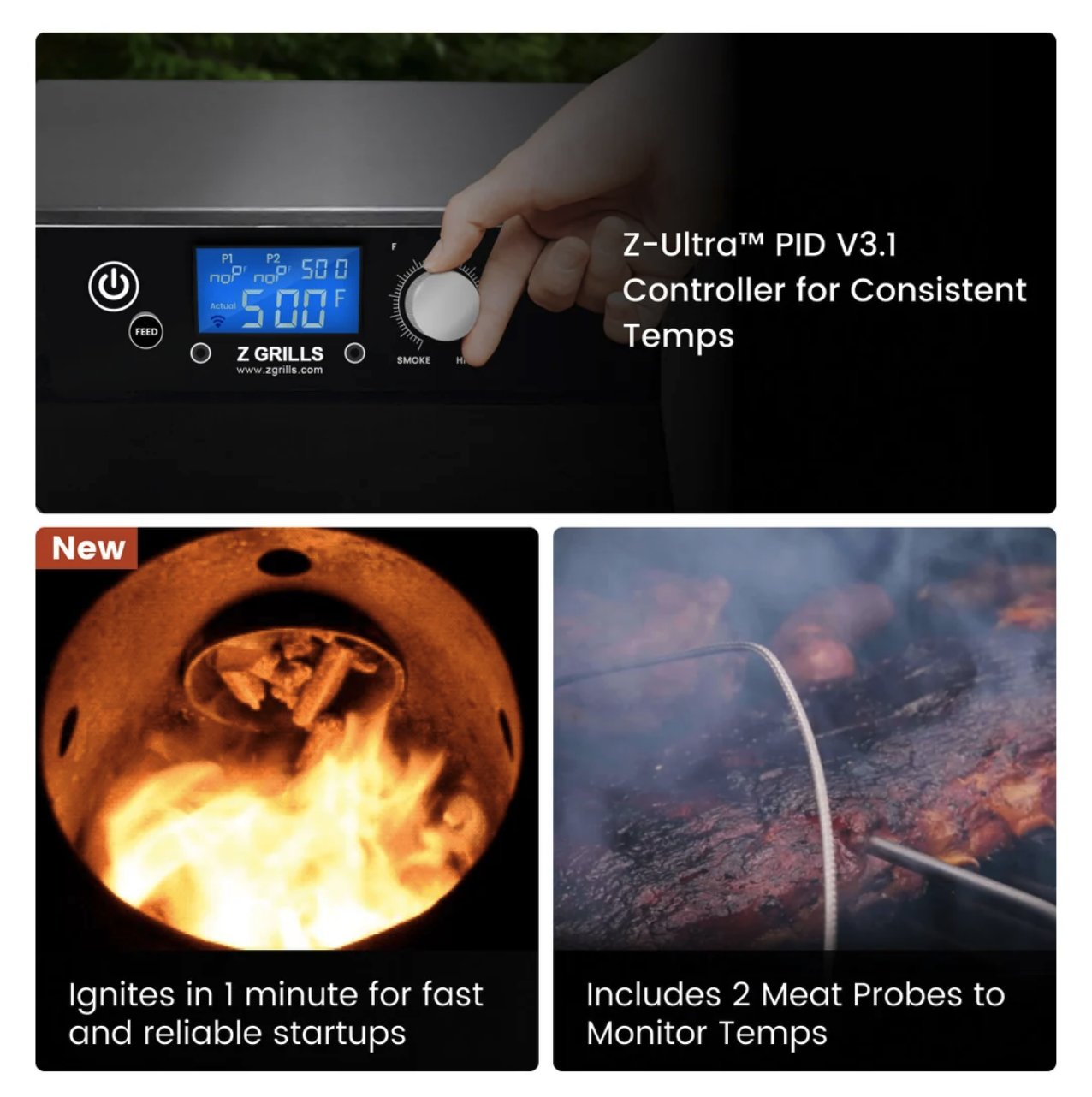 Z Grills 7002C2E WiFi Pellet Grill image — photo 5