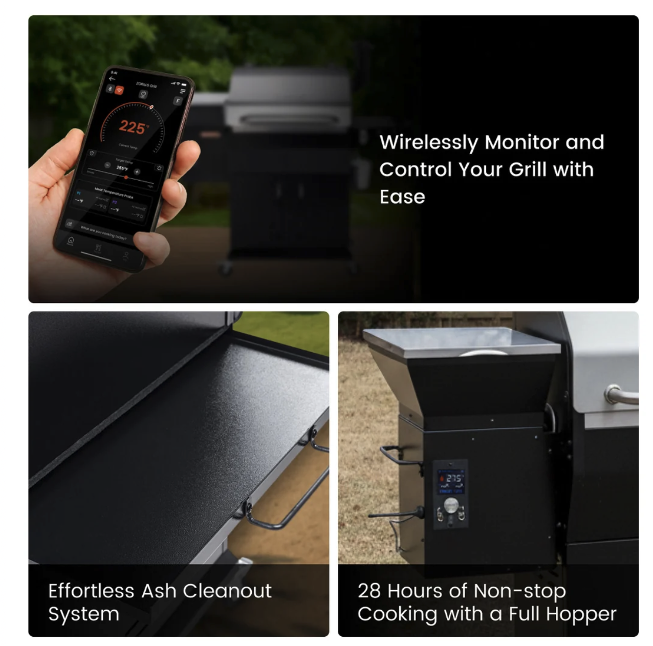 Z Grills BBQ Legend 1000D4E WiFi image — photo 3