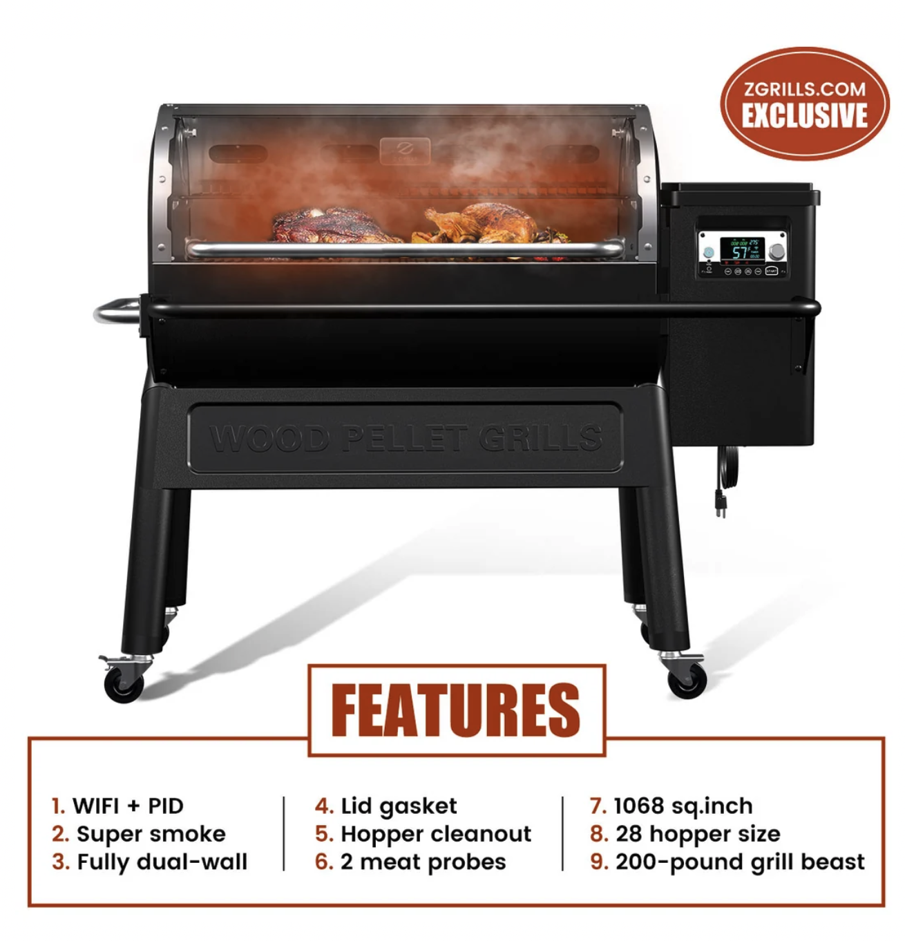 Z Grills Multitasker 11002B WiFi (2026 upgrade) image — photo 2